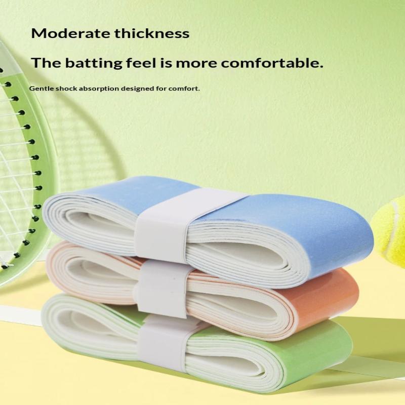 Sports Grip - เทปพันด้ามจับไม้เทนนิสแบบไล่เฉดสี ป้องกันเหงื่อ ระบายอากาศได้ดี กันลื่น สำหรับแบดมินตันและการฝึกกีฬา