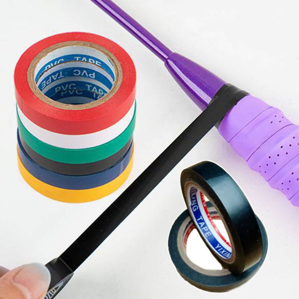 Badminton Grip - เทปปิดผนึกแถบซับเหงื่อหลากสี ด้ามจับกันลื่น ไม้แบดมินตัน โอเวอร์กริป สติ๊กเกอร์ปลายด้าม คันเบ็ดตกปลา