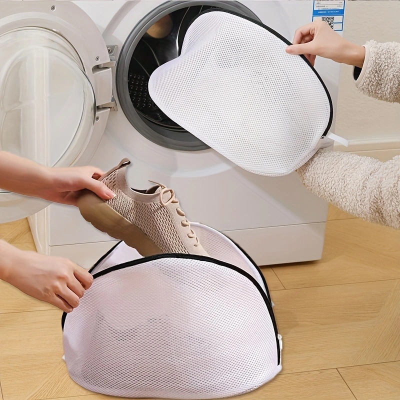 Badminton Bag - กระเป๋าเครื่องซักผ้ารองเท้า, ถุงซักผ้าตาข่ายสําหรับรองเท้า, รองเท้าผ้าใบ, เทรนเนอร์, รองเท้าเทนนิส, รองเท้าแตะ,