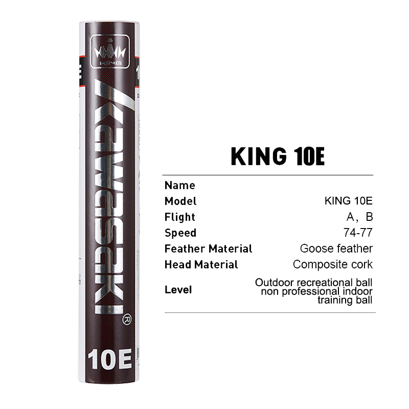 ลูกขนไก่แบดมินตันคาวาซากิ King - Feather Shuttlecock บทวิจารณ์และราคา