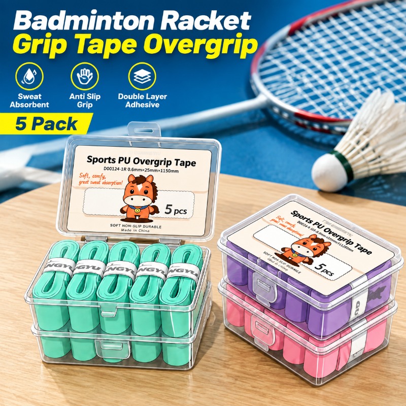 เทปพันด้ามไม้แบดมินตัน ดูดซับเ - Badminton Grip บทวิจารณ์และราคา