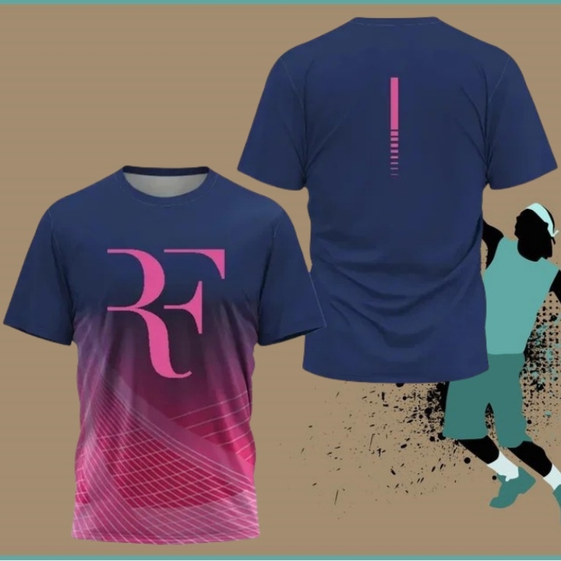 เสื้อยืดกีฬาเทนนิส RF Roger Fe - Badminton Jersey บทวิจารณ์และราคา