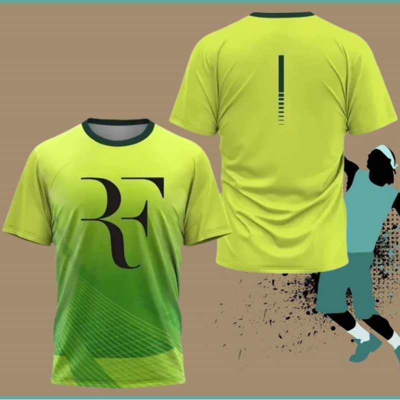 เสื้อยืดกีฬาเทนนิส RF Roger Fe - Badminton Jersey บทวิจารณ์และราคา